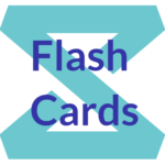 Flash Cards Logo displays the text: Flash Cards